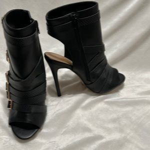 Booted heels size 10